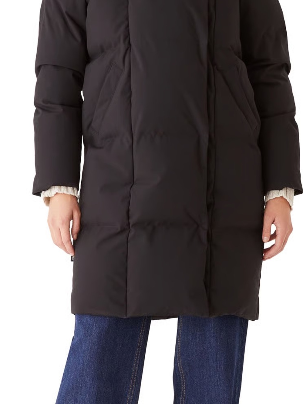 Frank & Oak - Hygge Puffer - Black Long Coat